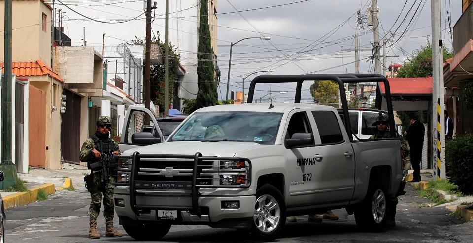 Mueren 5 presuntos delincuentes en enfrentamiento con la Marina en Puebla