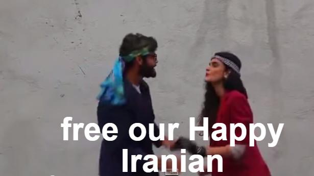 Condenan a un año de prisión y 91 latigazos a jóvenes iraníes por bailar el video “Happy”