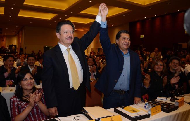 Consejo Nacional del PRD elige a Carlos Navarrete como nuevo dirigente