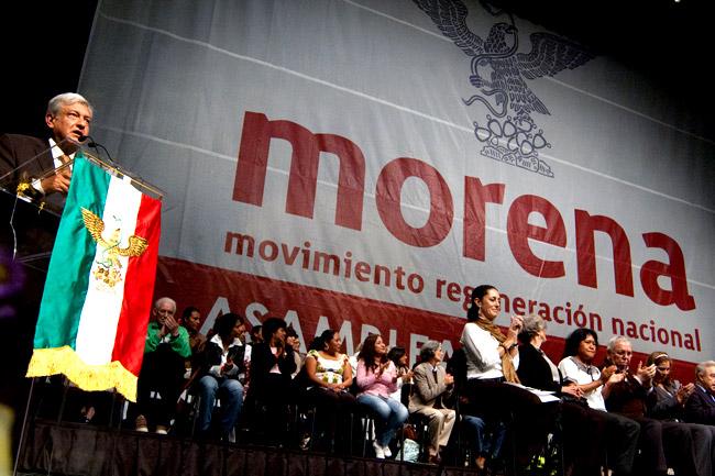 Morena sí se registrará como partido político en enero