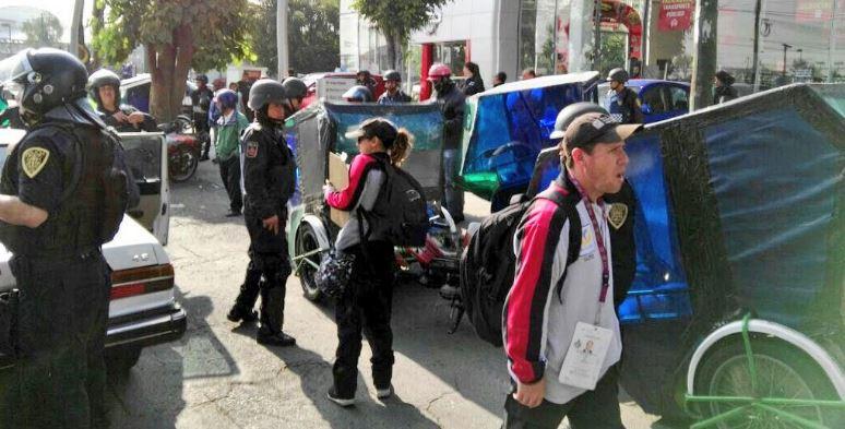 Siguen operativos contra mototaxis en CDMX; ahora retiran 26  en Venustiano Carranza  