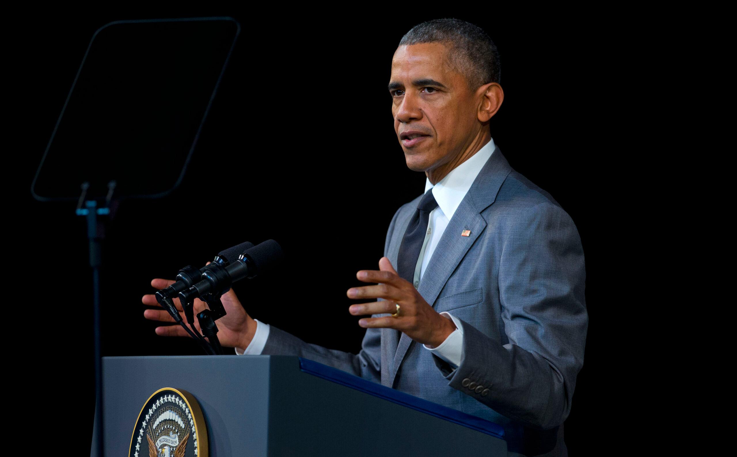 Vamos a derrotar a la plaga del terrorismo: Obama promete justicia para Bruselas