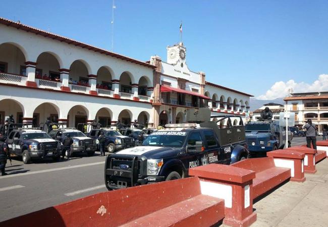 PF asume la seguridad en 20 municipios en Michoacán