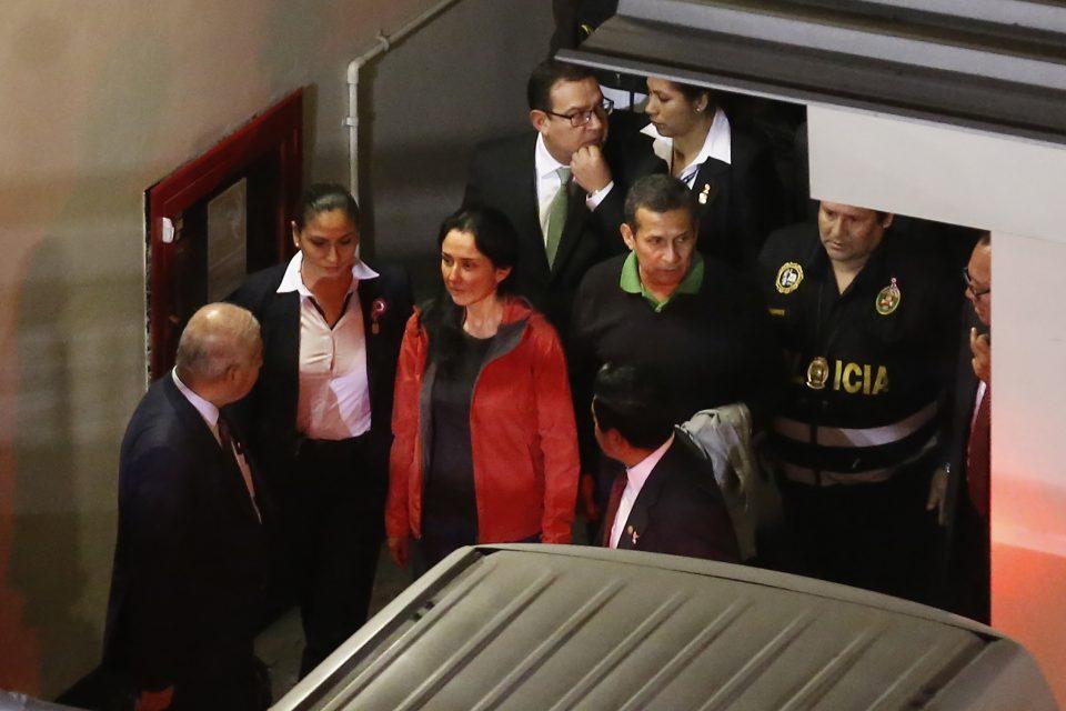 Dan 18 meses de prisión preventiva al expresidente de Perú Ollanta Humala por el caso Odebrecht