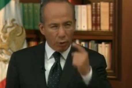 Calderón dice que mantendrá lucha antinarco previo Marcha por la Paz
