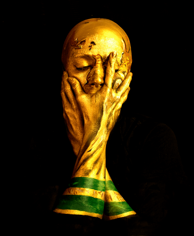 Una Copa del Mundo… humana (imagen)
