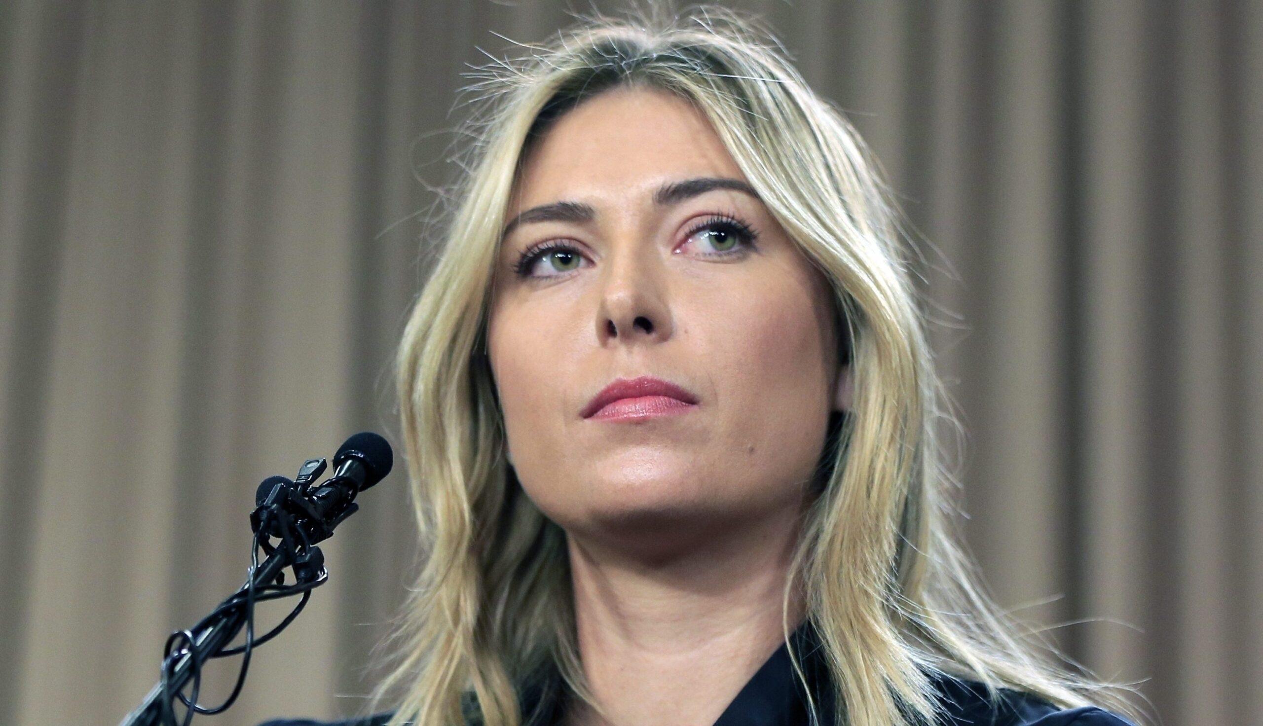 Le perdonan a Sharapova 9 meses de sanción por dopaje; volverá a las canchas en abril