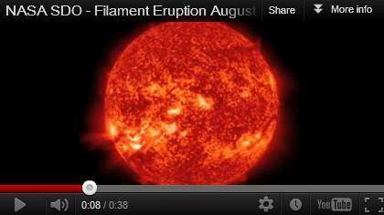 La NASA captura la furia del sol