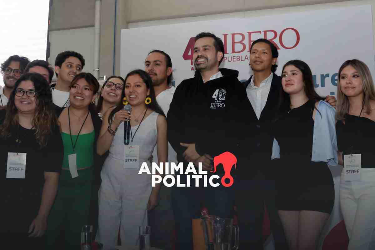 “Venir a universidades no cuesta”: en la Ibero Puebla, Máynez afianza estrategia dirigida a jóvenes