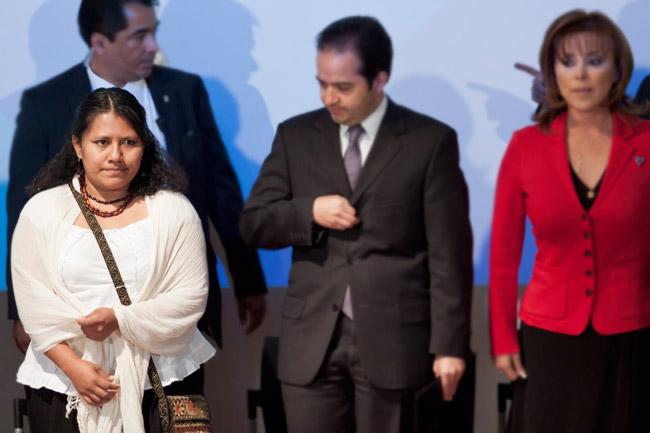 Valentina dobló al Estado “con dignidad de mujer indígena”