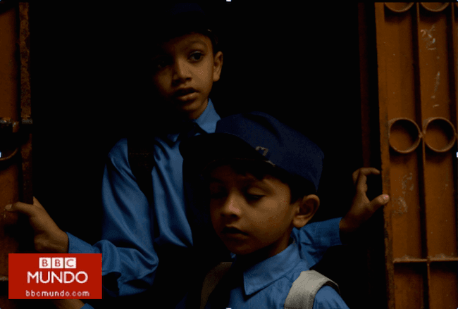 El bebé paquistaní acusado de asesinato