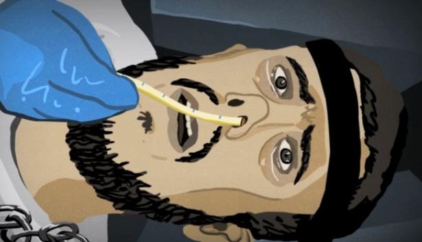 5 historias animadas sobre la alimentación forzada en Guantánamo