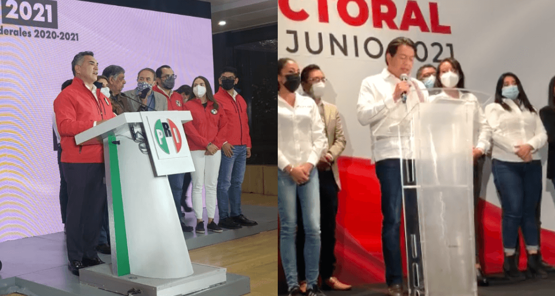 PRI y Morena se disputan triunfo en 4 estados; PAN presume ventaja en Querétaro, Chihuahua y BCS
