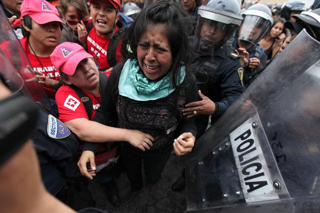 Los granaderos demostraron “gallardía, responsabilidad” en #20NovMx, dice el jefe de la policía del DF