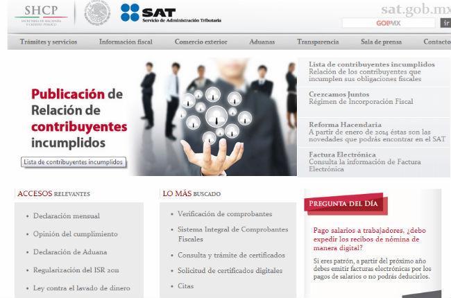 Equipos de fútbol, marcas de ropa… Los señalados por el SAT como morosos