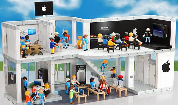 Playmobil+Apple = ridículamente divertido