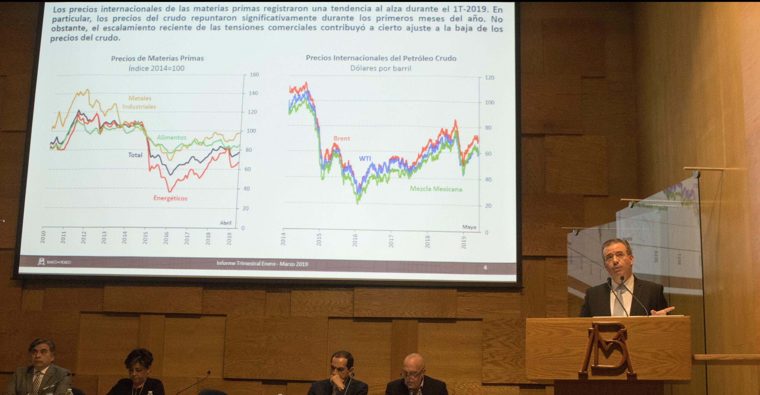 Analistas bajan expectativa económica para 2019 y 2020; estiman el dólar en 20.41 pesos