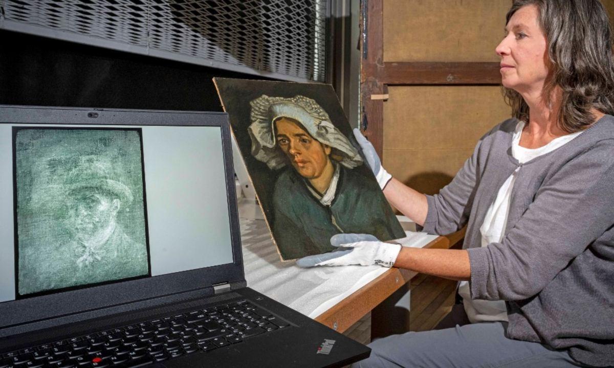 El inesperado *hallazgo de un autorretrato inédito de Van Gogh* detrás de otro cuadro