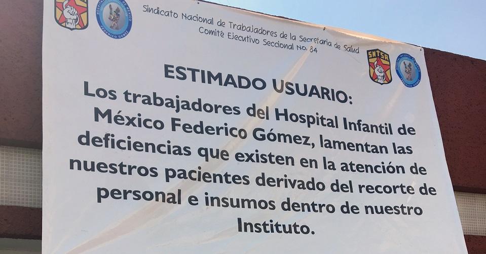 Recortes y falta de personal afectan la atención a usuarios en hospitales de alta especialidad