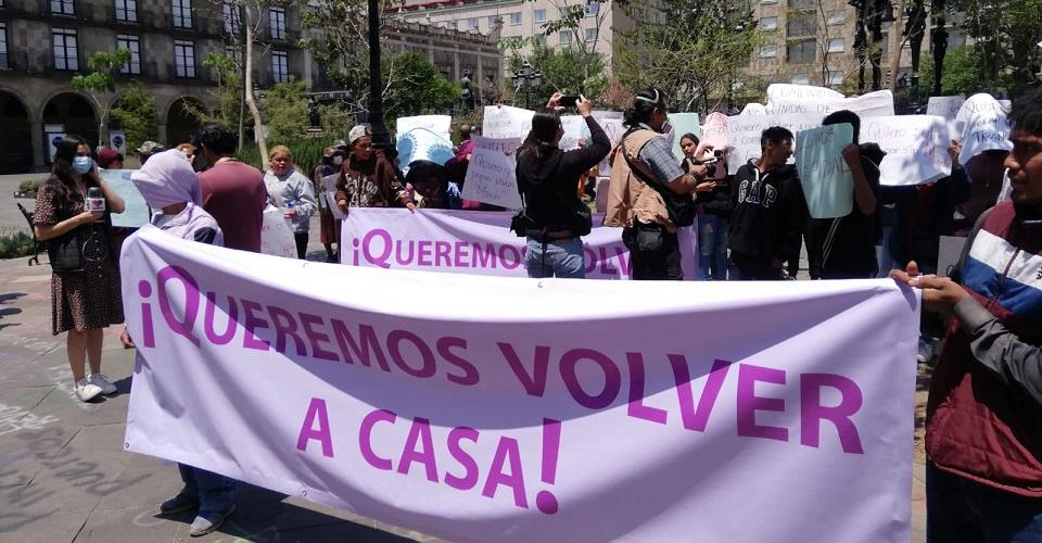 Desplazados de Teocaltiche exigen vigilancia para volver a comunidades; Jalisco promete reforzar seguridad