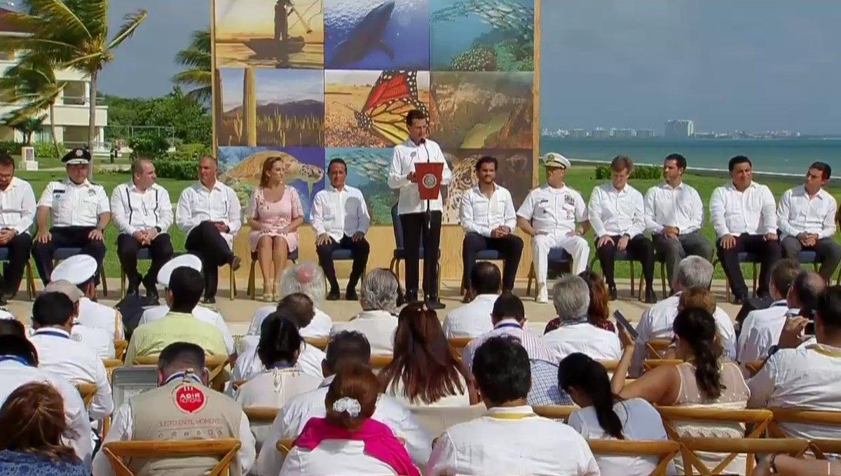 Declaran área natural protegida a la Reserva de la Biosfera del Caribe mexicano