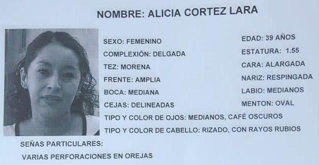 Alicia desapareció en CDMX, días después su pareja confesó que la mató en el Edomex