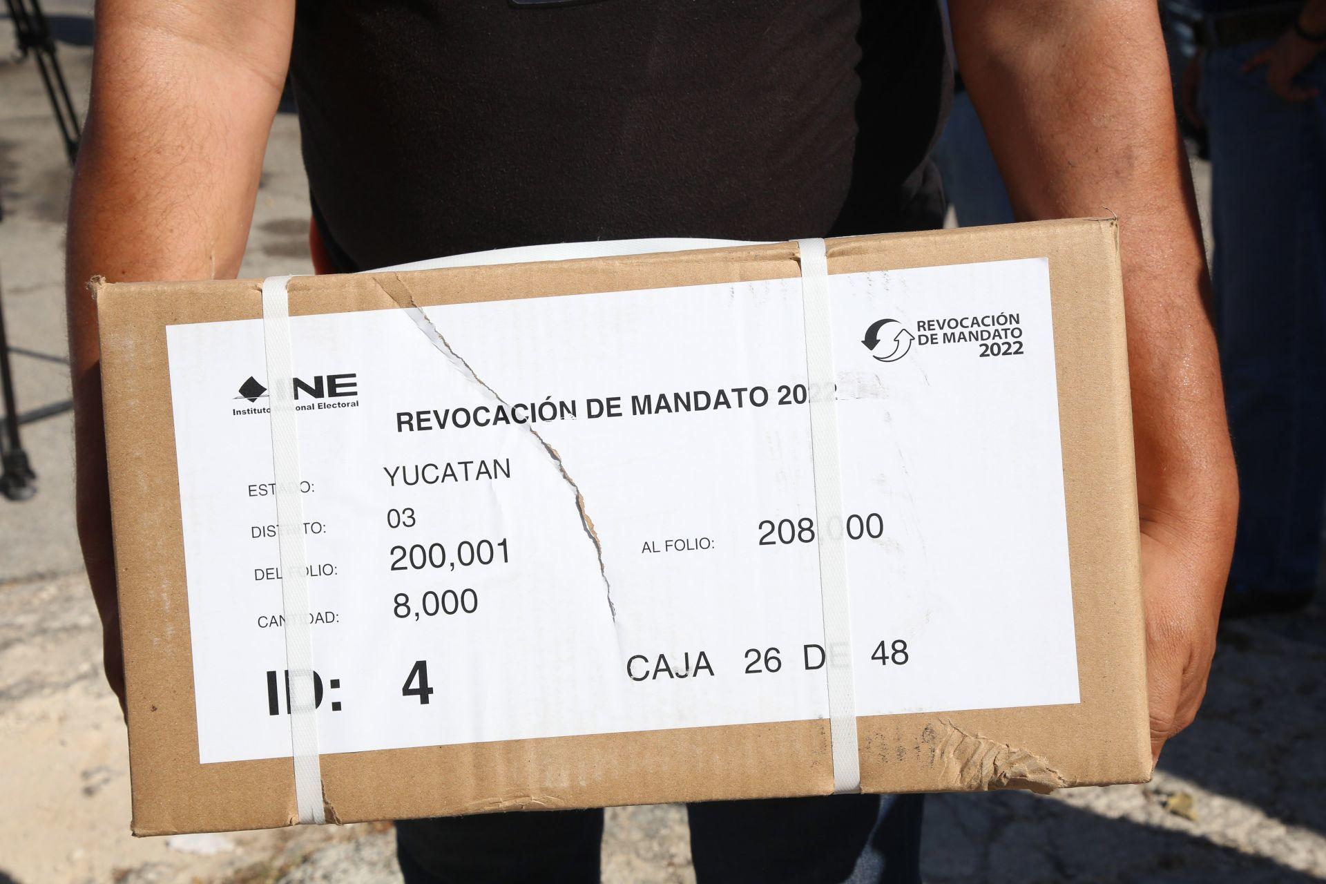 INE activa sistema para conocer ubicación de casillas para revocación de mandato