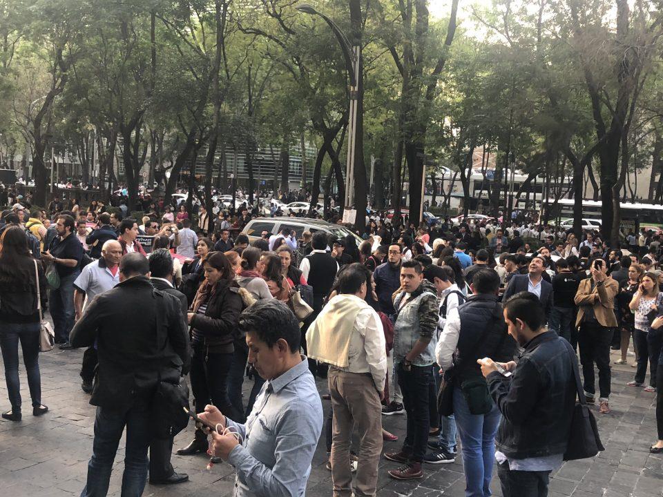 Sismo de magnitud 7.2 sacude la CDMX; Protección Civil solo reporta daños materiales