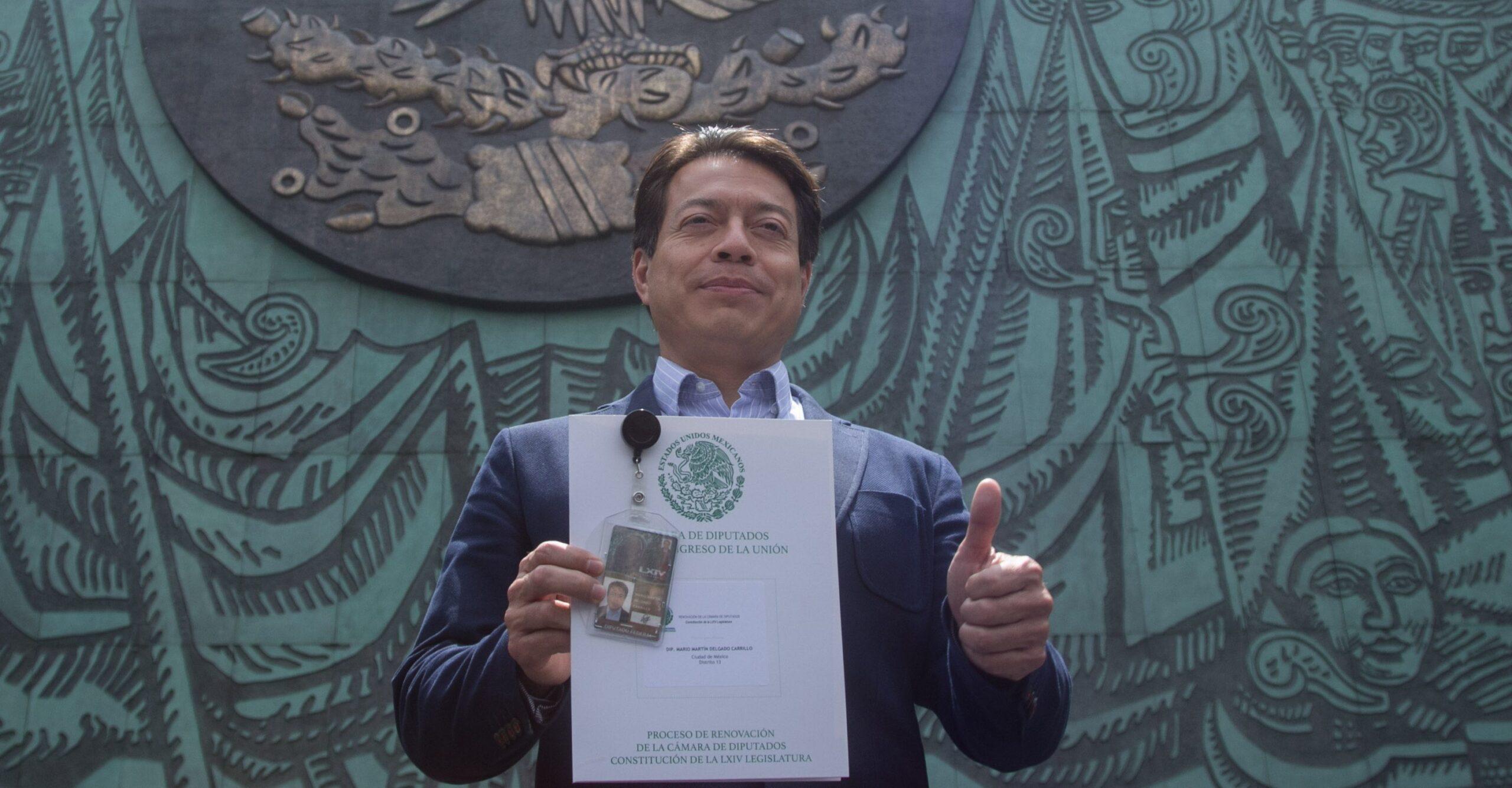 Mario Delgado coordinará a diputados de Morena; Muñoz Ledo presidirá la Mesa Directiva