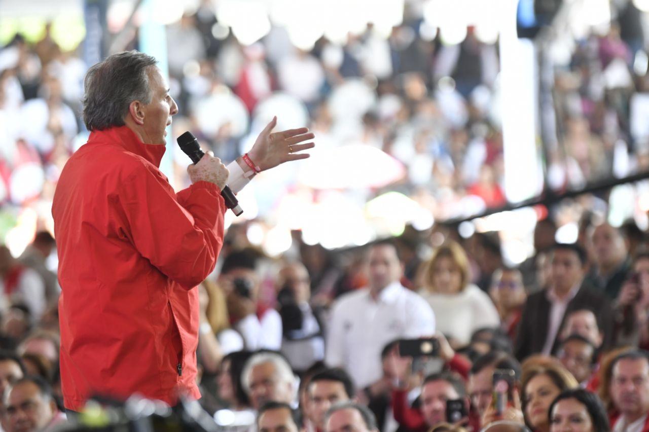Meade llama a priistas a jugársela a muerte para defender su proyecto de estabilidad