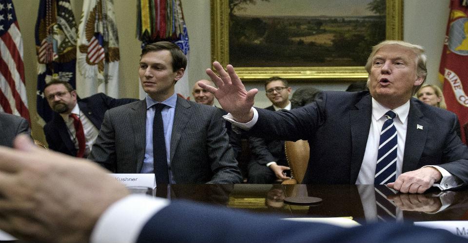 FBI investiga a yerno de Trump por posibles contactos con Rusia