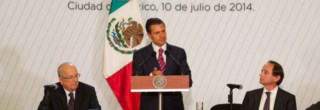 Empresarios anuncian ante Peña Nieto inversiones por 27 mmdd durante 2014