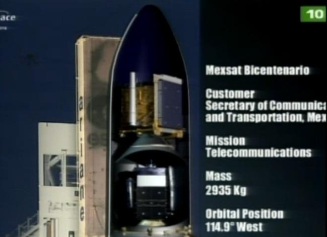 Lanza México satélite ‘Bicentenario’