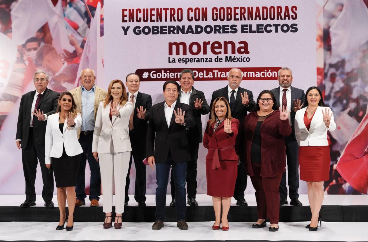Morena habilita registro de aspirantes a gubernaturas para elecciones de 2022