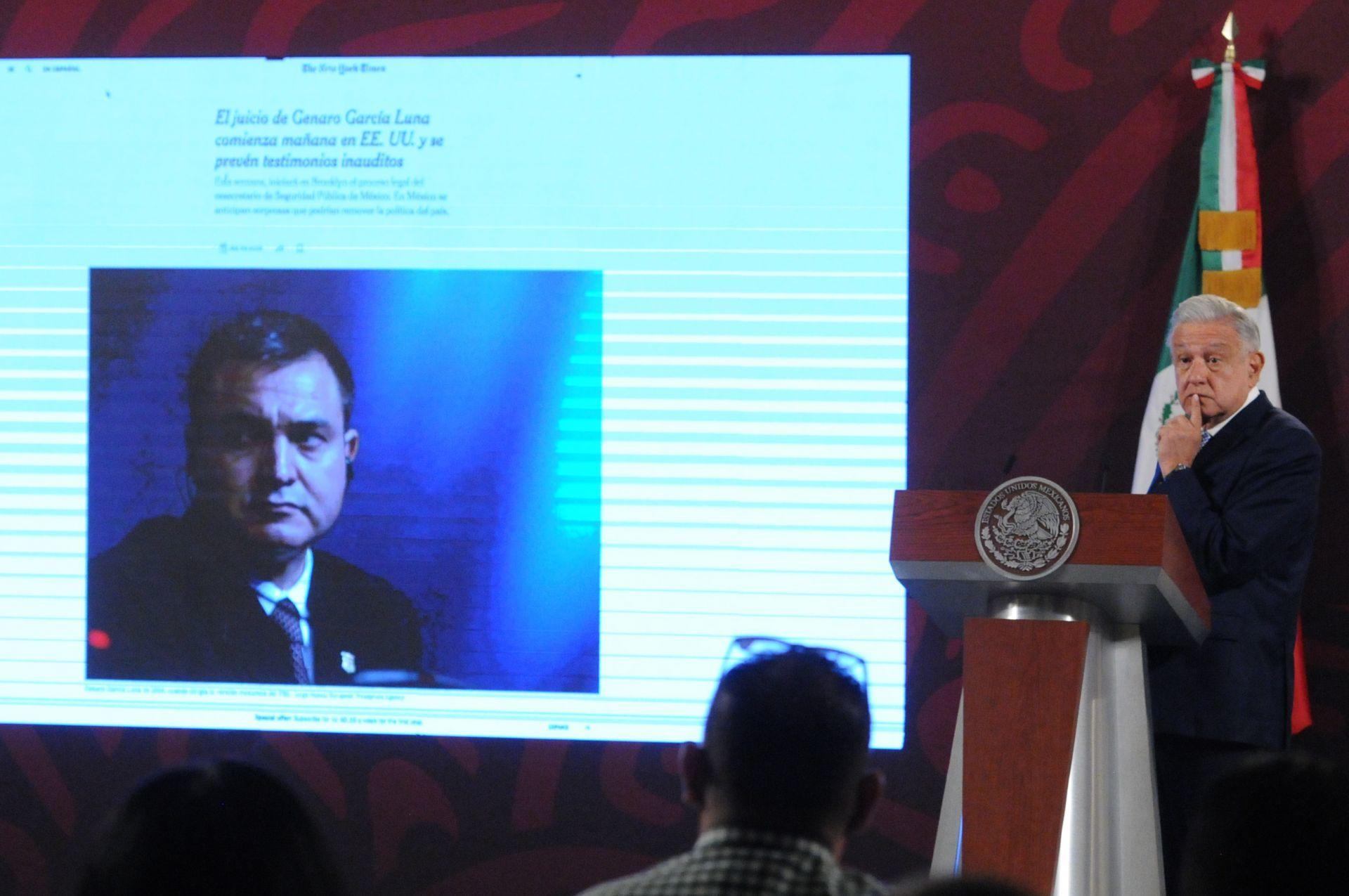 México buscará recuperar el dinero decomisado a García Luna: AMLO