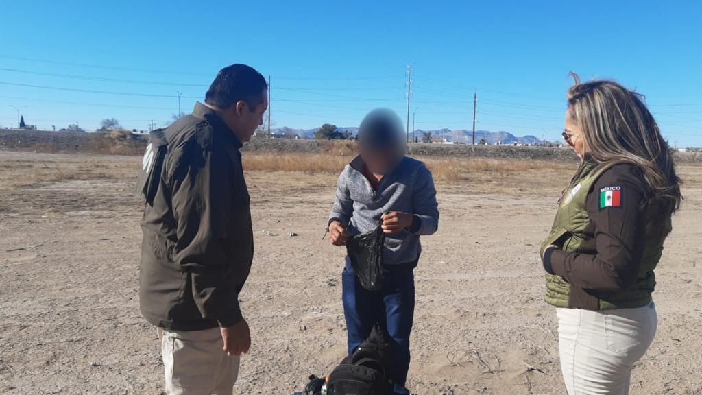 Localizan a 11 niños migrantes que viajaban solos en inmediaciones del Río Bravo 