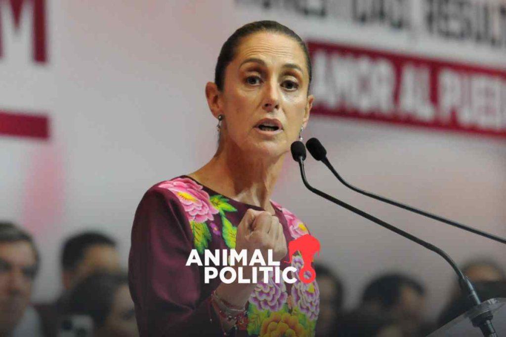 Claudia Sheinbaum y Morena con mayor tiempo en radio y televisión