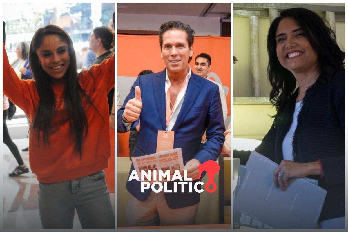 Roberto Palazuelos, Paola Longoria y Alejandra Barrales: los candidatos de MC al Senado y Diputados