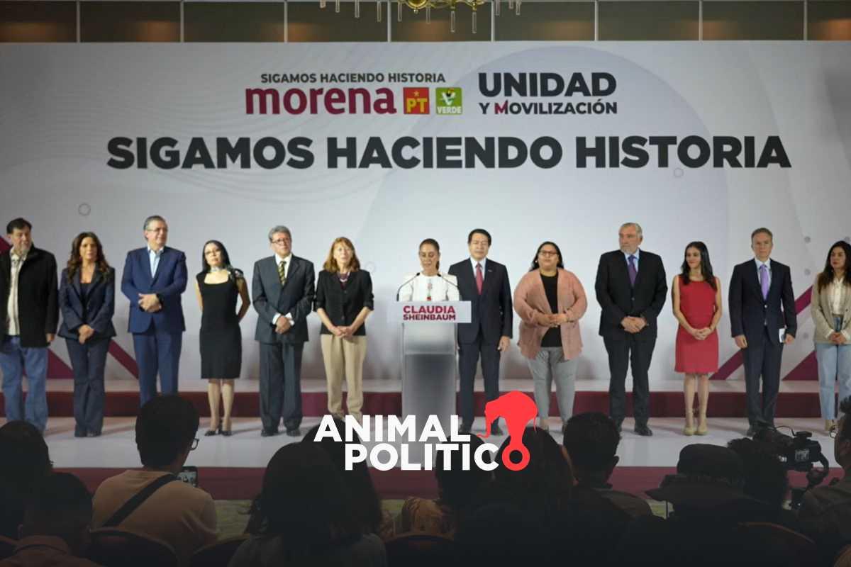 Sheinbaum presenta a equipo de campaña; Ebrard será vínculo con mexicanos en el exterior