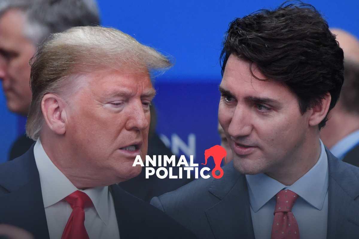 Trudeau y Trump discuten sobre crisis de fentanilo y comercio; Sheinbaum no descarta reunión 