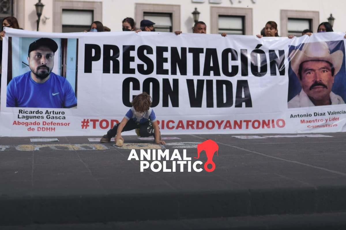 Exigen justicia por desaparición de defensores de DH, Ricardo Lagunes y Antonio Díaz en Michoacán