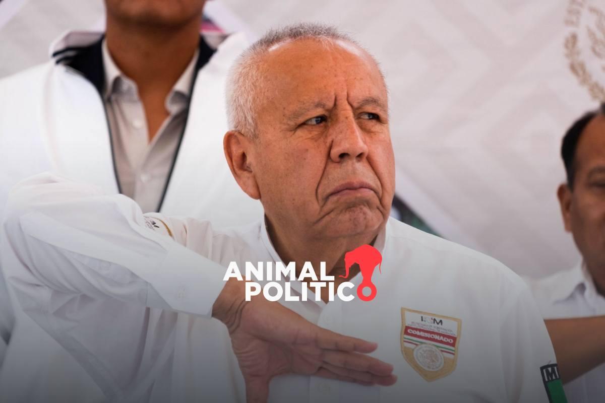 "Soy inocente", insiste Francisco Garduño, titular de Migración, tras obtener suspensión