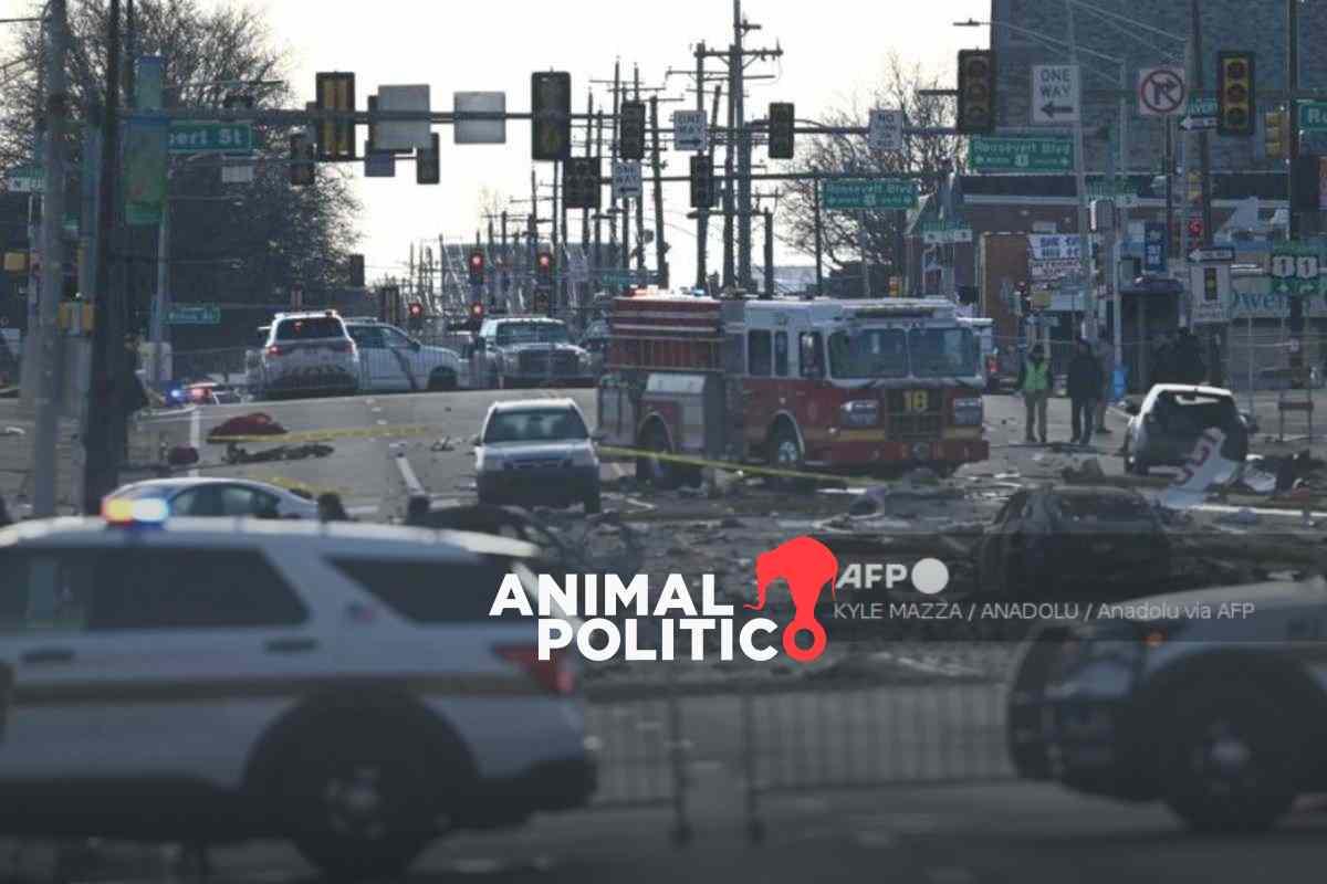 Suman 7 personas muertas por accidente aéreo en Filadelfia; 6 de ellas eran mexicanas 