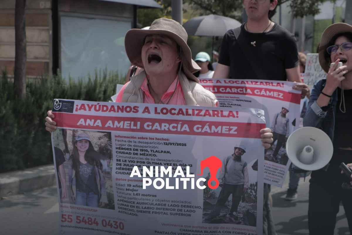 Padres de Ana Amelí, desaparecida en el Ajusco, exigen reunión con secretario de Seguridad de CDMX