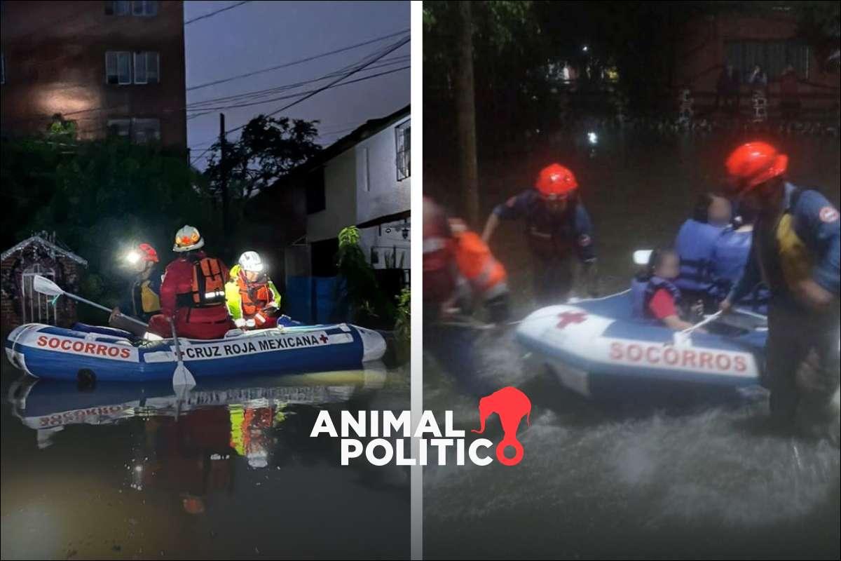 Lluvias en Morelos dejan casas afectadas y personas evacuadas en Jiutepec y Emiliano Zapata