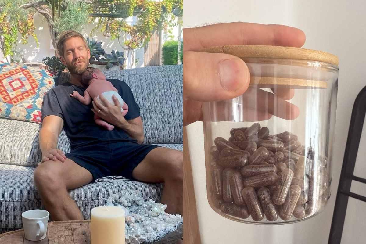 ¿Capsulas de placenta? Calvin Harris despierta polémica al compartir estas fotos
