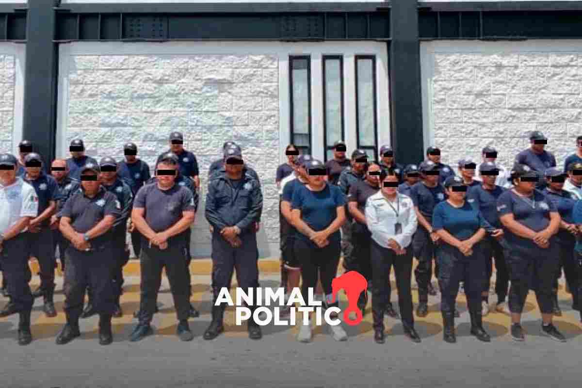 Detienen a 59 policías de Cintalapa, Chiapas, por presunta asociación delictuosa