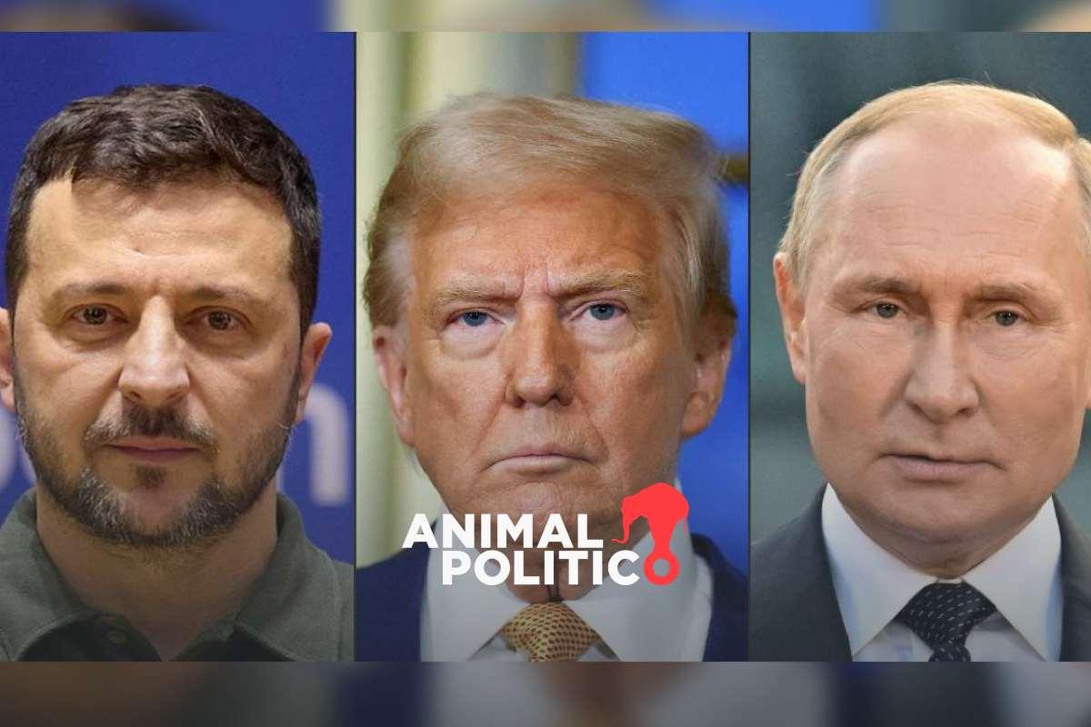 "Ucrania no cederá territorio", dice Zelenski tras anuncio de reunión entre Trump y Putin