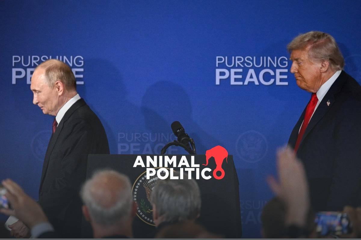 Trump y Putin terminan reunión sin poner fin de la guerra en Ucrania; “un acuerdo depende de Zelensky”