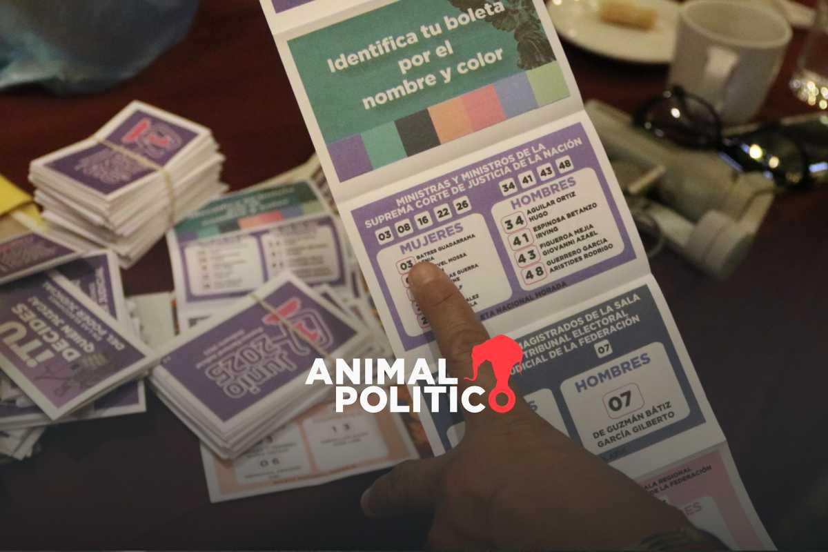 Uso de acordeones vulneró elección judicial, concluye Misión Internacional